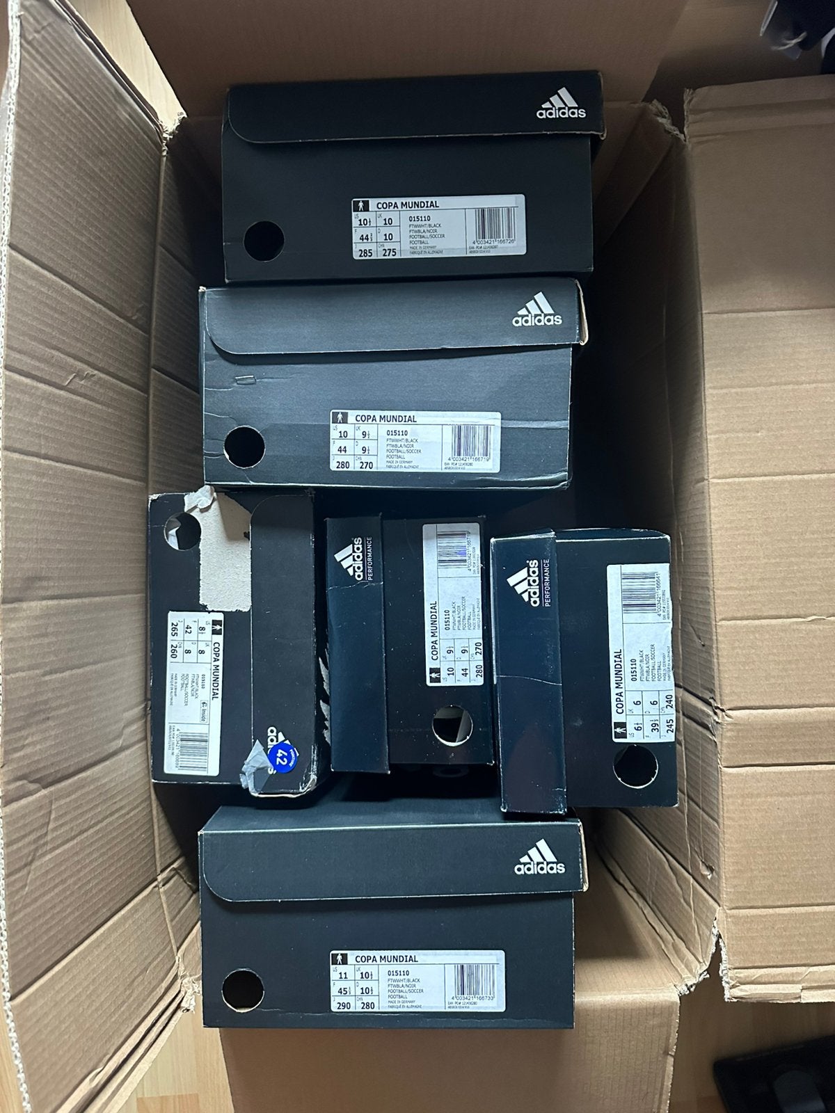 Adidas Copa mundial, predator, Sports & Fitness, Neuf, Enlèvement, Taille L, Chaussures