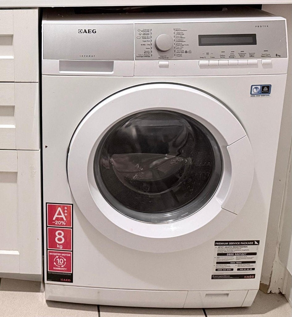 Machinewasbaar, Elektronische apparatuur, Wasmachines, Ophalen, Gebruikt, Energieklasse A of zuiniger, Voorlader