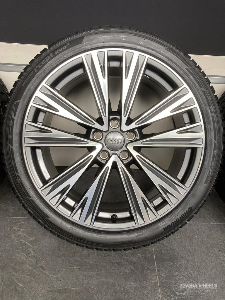 20” originele Audi A6 C8 velgen + nwe winterbanden 5x112 4K0, Gebruikt, 255 mm, -, -