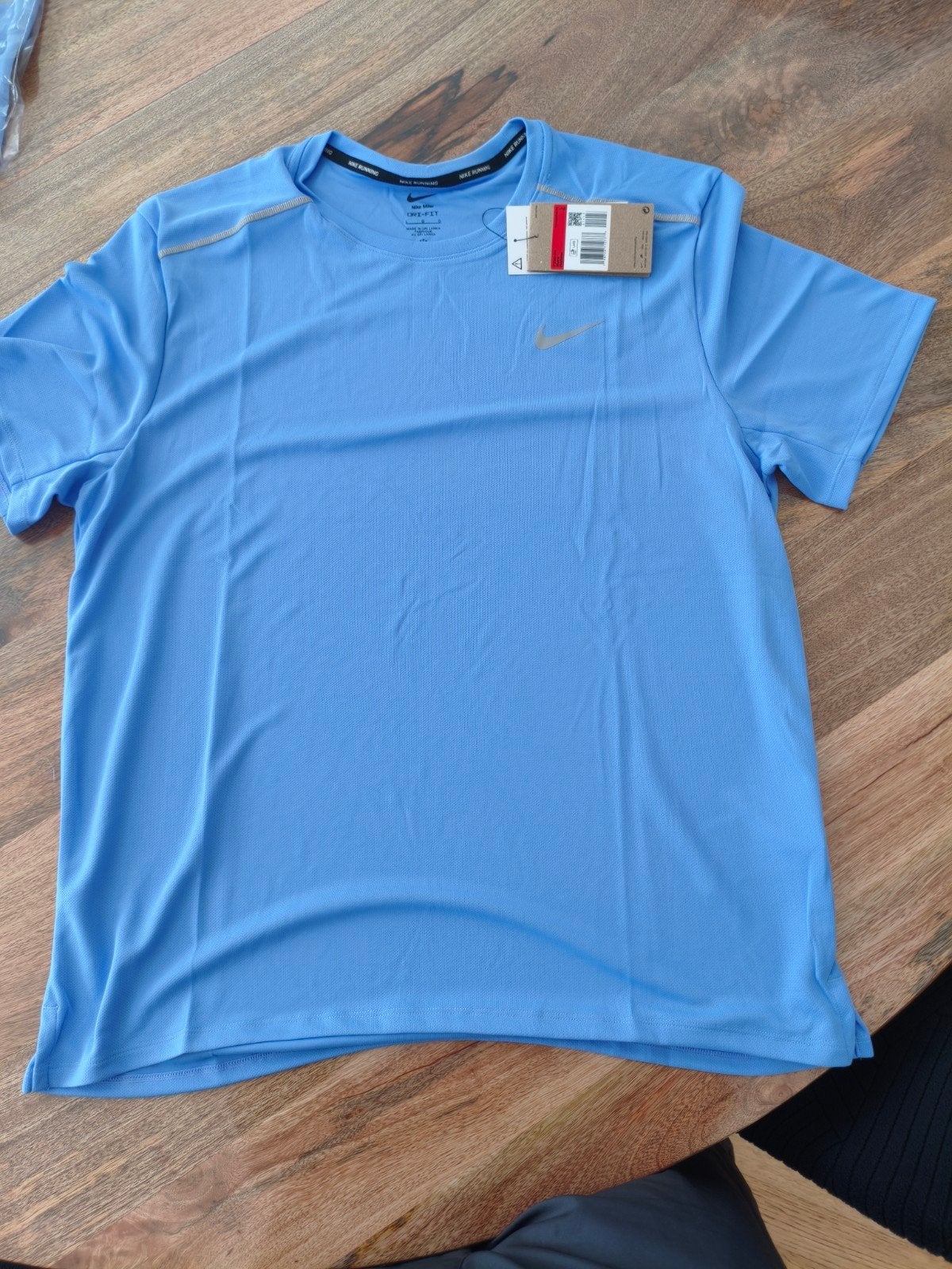 Nike running miler blauw t-shirt nieuw, Kleding | Heren, Sportkleding, Maat 52/54 (L), Blauw, Nike, Nieuw