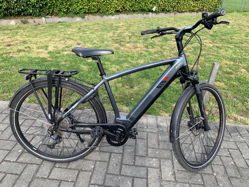 BH Atom herenfiets, Zo goed als nieuw, 47 tot 51 cm, 50 km per accu of meer, Ophalen