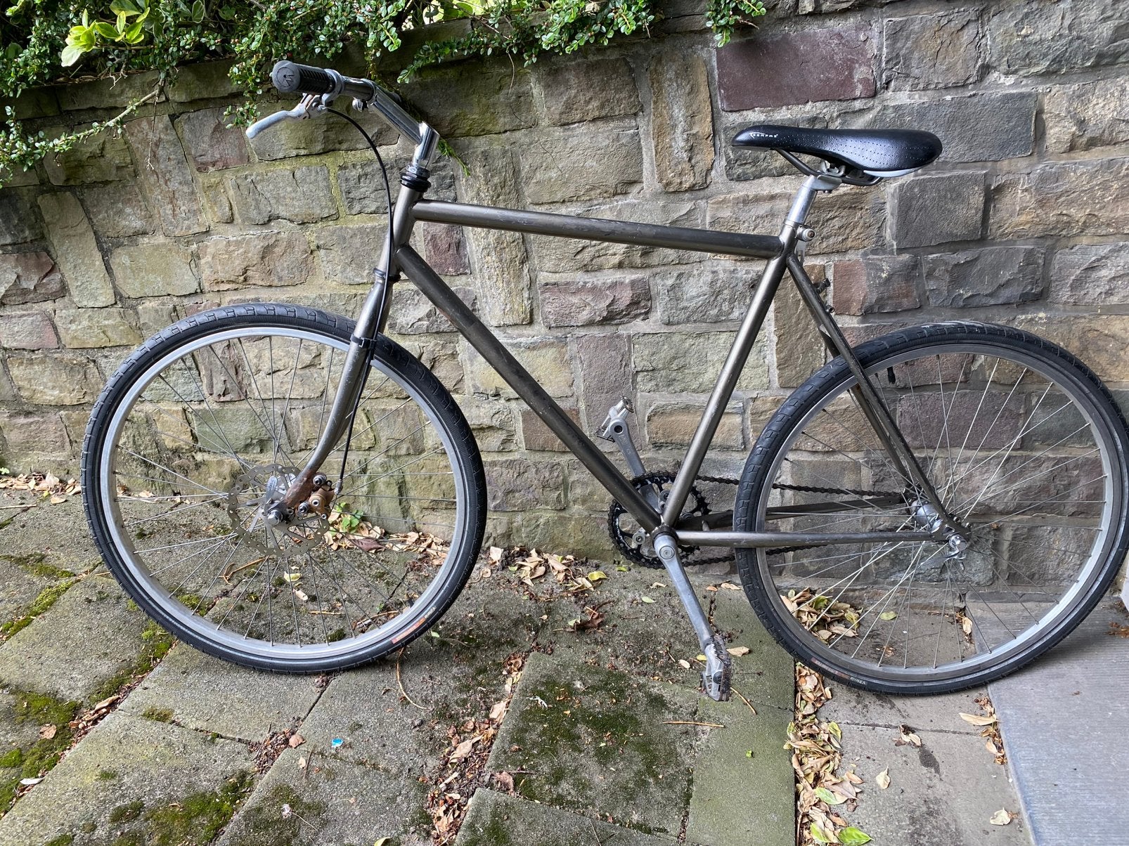 Velo complet bike polo single speed, Minder dan 10 versnellingen, Gebruikt, 26 inch, Schijfrem