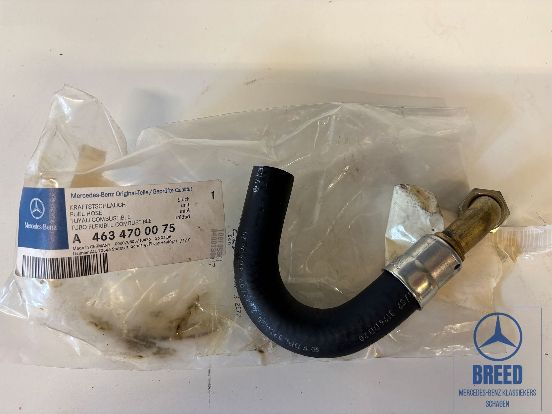 NOS brandstofslang tank Mercedes-Benz W461 W463 G-Klasse, Neuf, -, -, Enlèvement ou Envoi