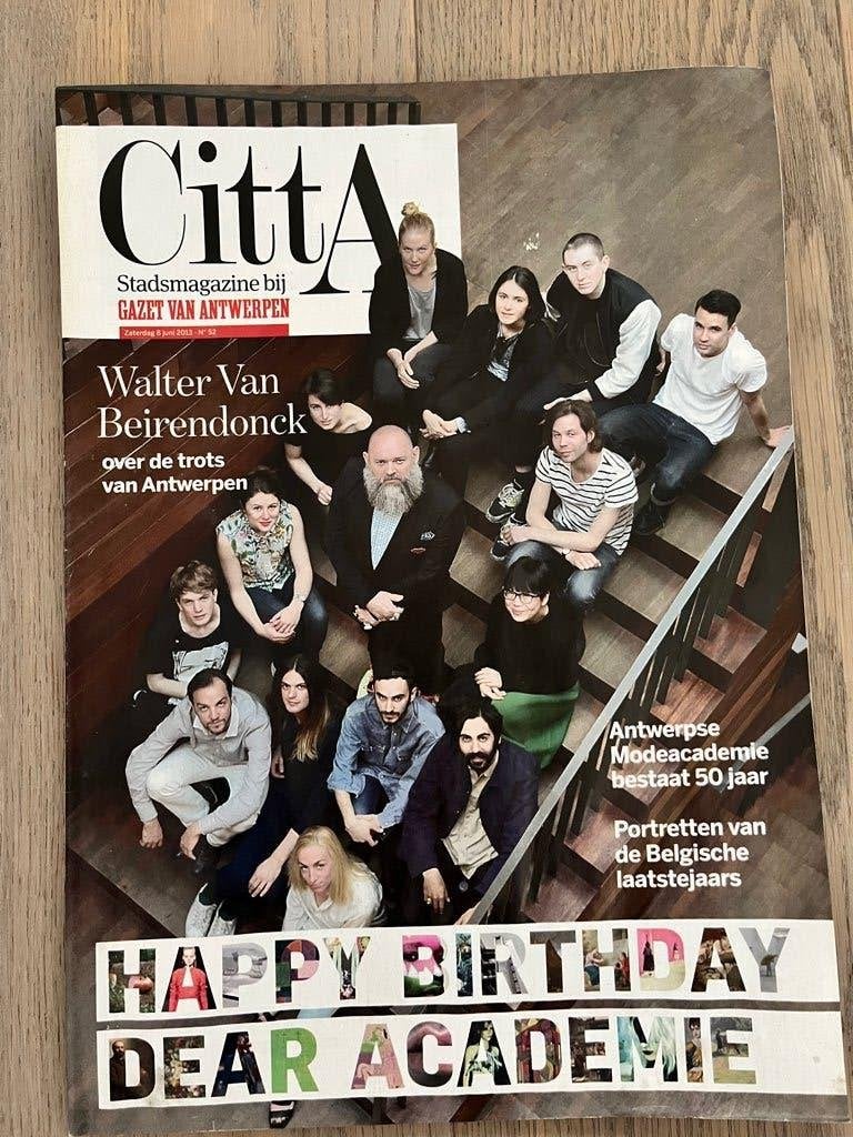 WALTER VAN BEIRENDONCK - coverstory Citta GVA * 2013 * NIEUW, Boeken, Ophalen of Verzenden, Nieuw, Glossy