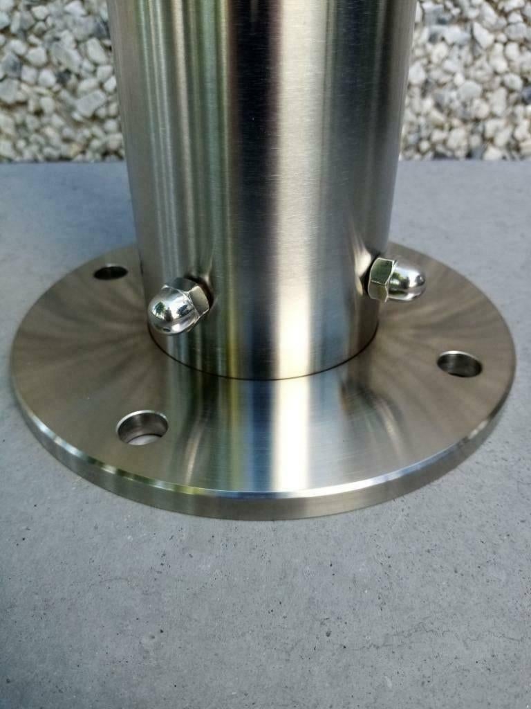 PAALHOUDER RVS EXTRA HOOG, Tuin en Terras, Ophalen, Nieuw