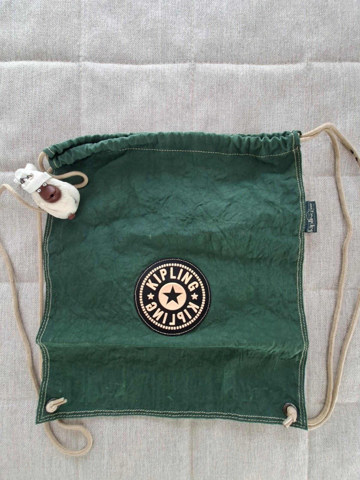 Kipling ( Turn) zak., Ophalen of Verzenden, Groen, Rugtas