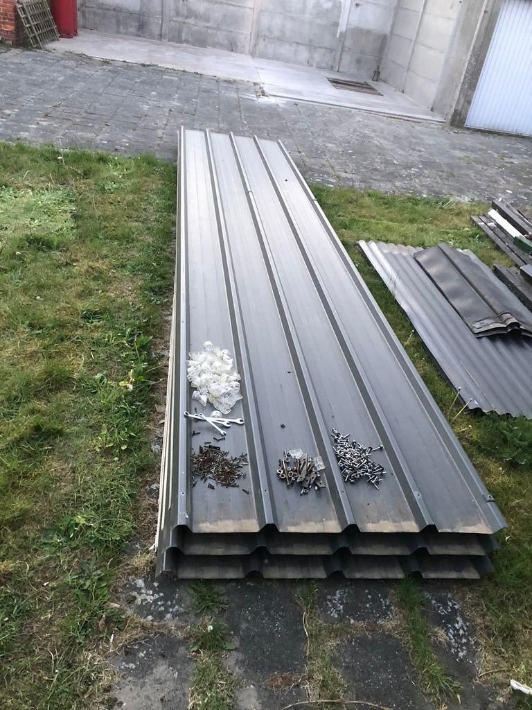 Geïsoleerde dakplaten 3,5cm dik, Ophalen, Zo goed als nieuw
