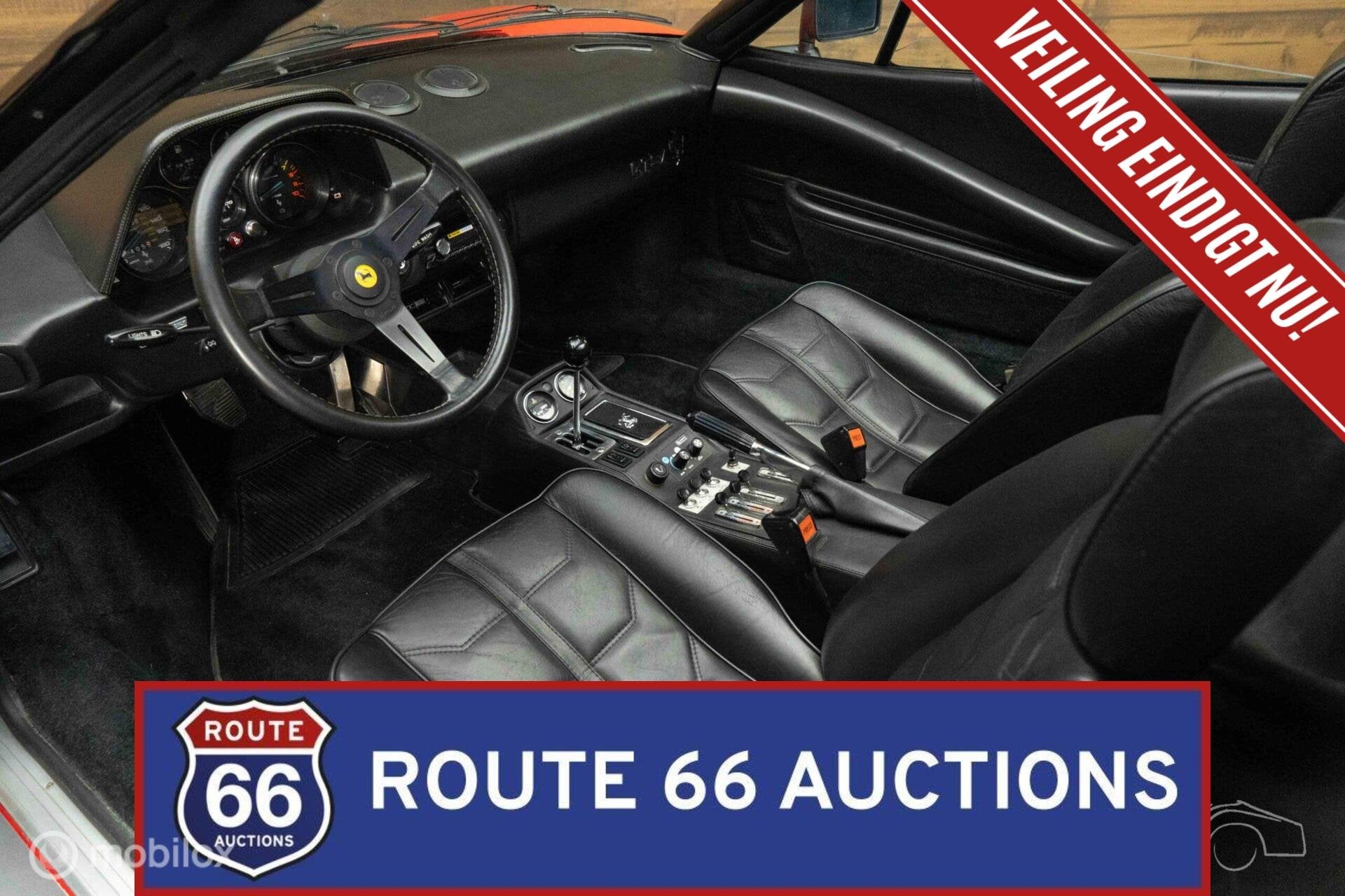 Ferrari 308 GTSi | 1982 | Route 66 Auctions, Zwart, Bedrijf, Handgeschakeld, Overige carrosserie