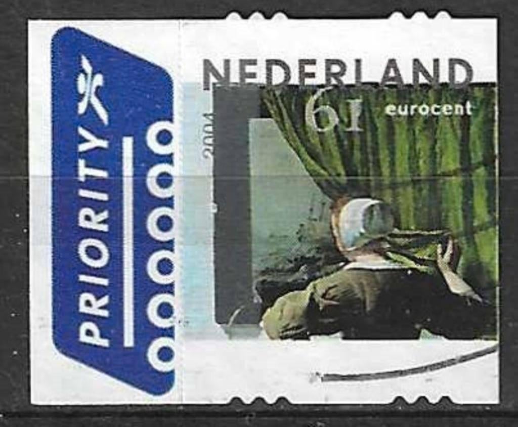 Nederland 2004 - Yvert 2115 - Details van Schilderijen  (ST), Postzegels en Munten, Postzegels | Nederland, Gestempeld, Verzenden