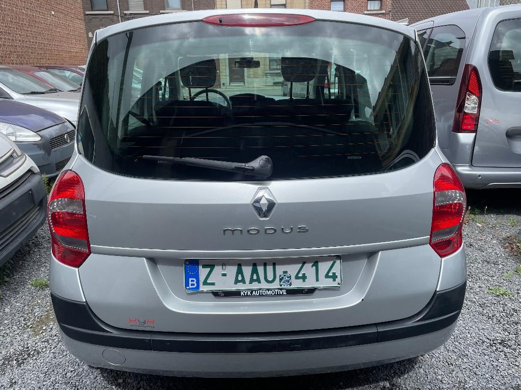 RENAULT GRAND MODUS  1.2 ESS 55 Kw  EURO 4 OK ZONES LEZ, Autos, Argent ou Gris, Achat, 140 g/km, Entreprise
