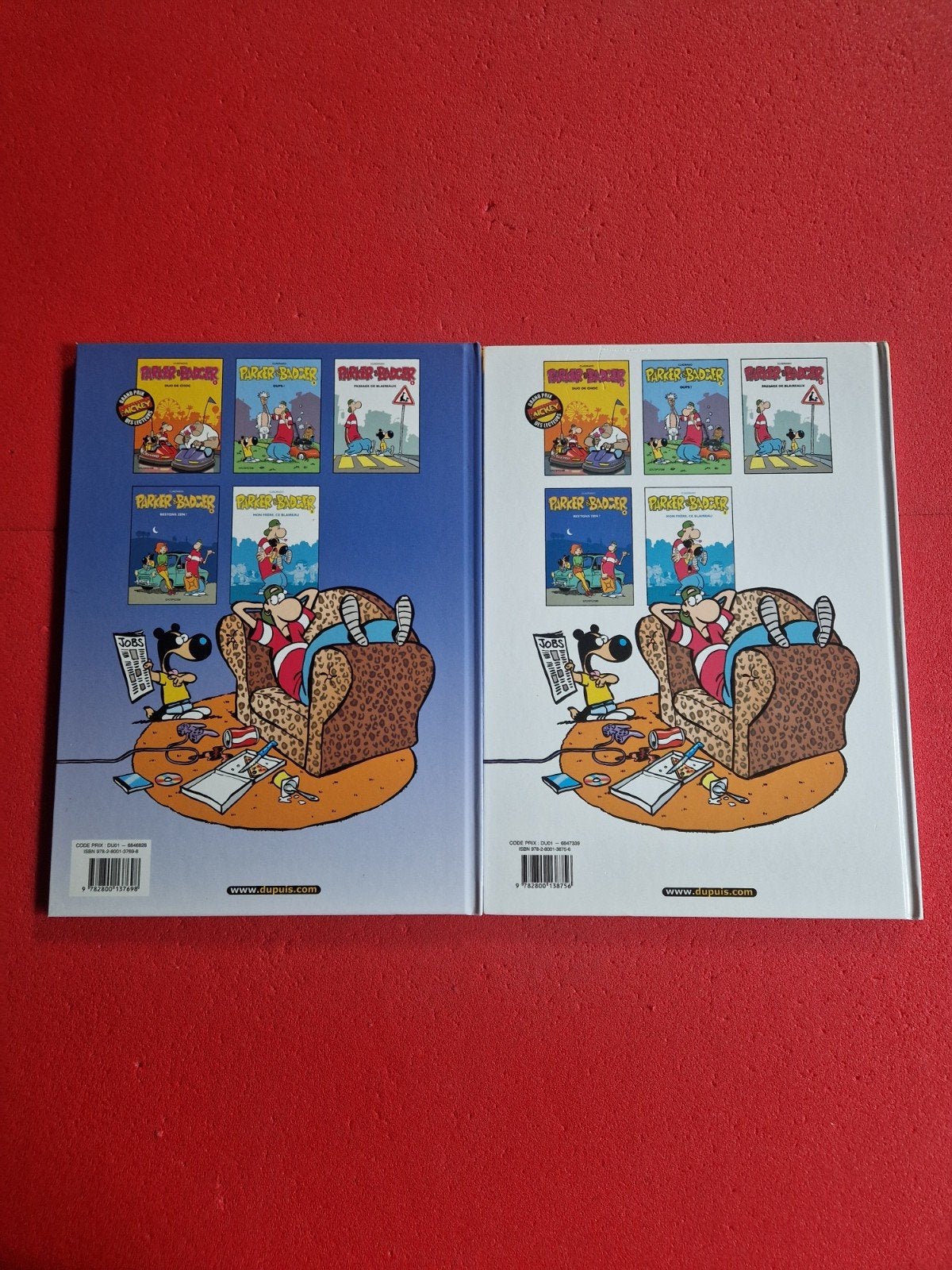Lot de 2 bd Parker et badger 4 et 5, Ophalen of Verzenden