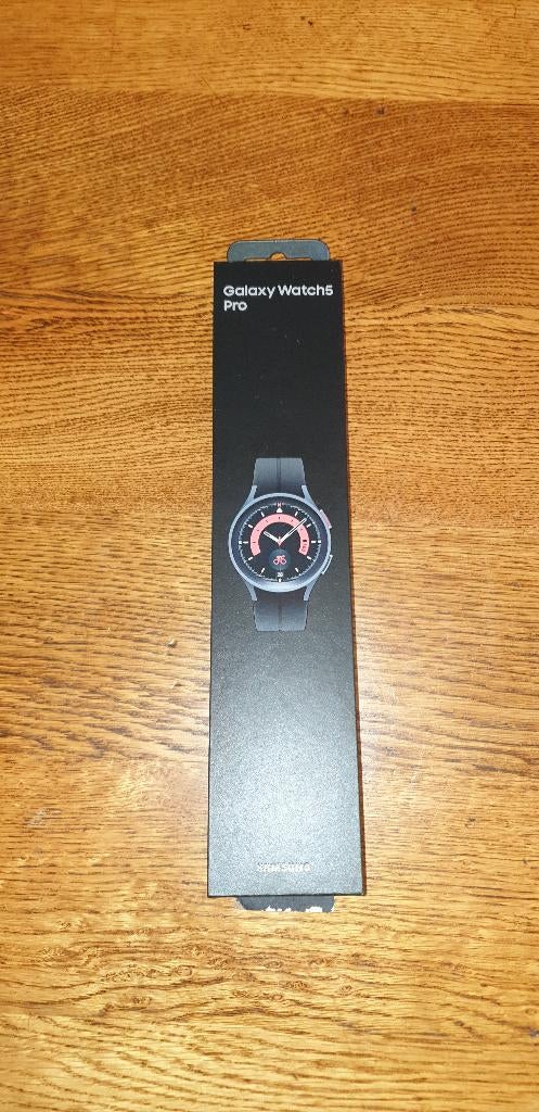 SAMSUNG WATCH 5 PRO + eSIM ZWART SM-R925, Handtassen en Accessoires, Smartwatches, Ophalen, Conditie, Zo goed als nieuw