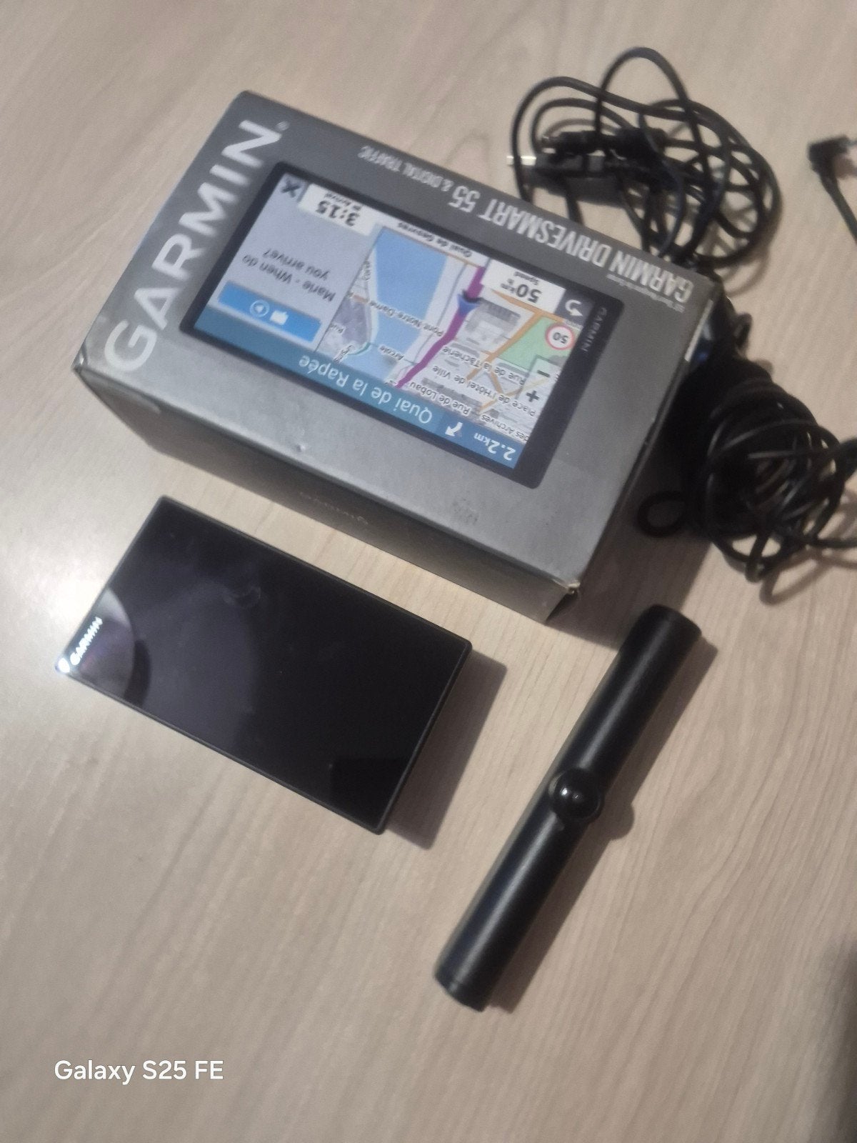 Garmin DriveSmart 55 met draadloze camera, Ophalen