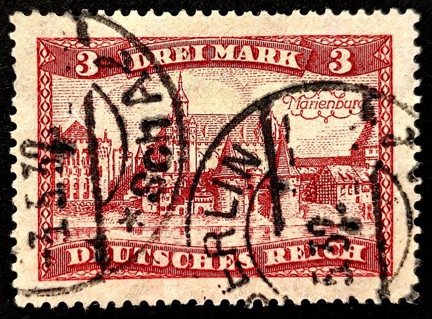 Deutsches Reich: Freimarke:Bauwerke 1924, Ophalen of Verzenden, Overige periodes, Gestempeld