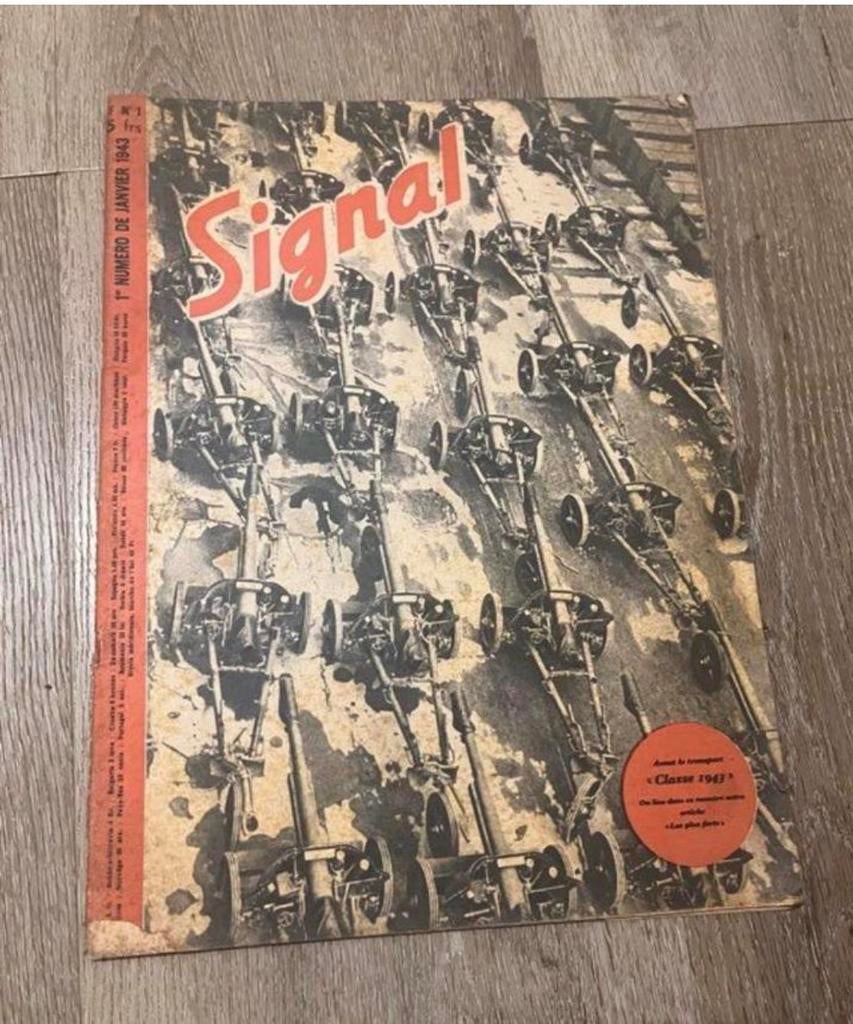 Signal - Revue - n1, 1er numéro de janvier 1943, Enlèvement ou Envoi