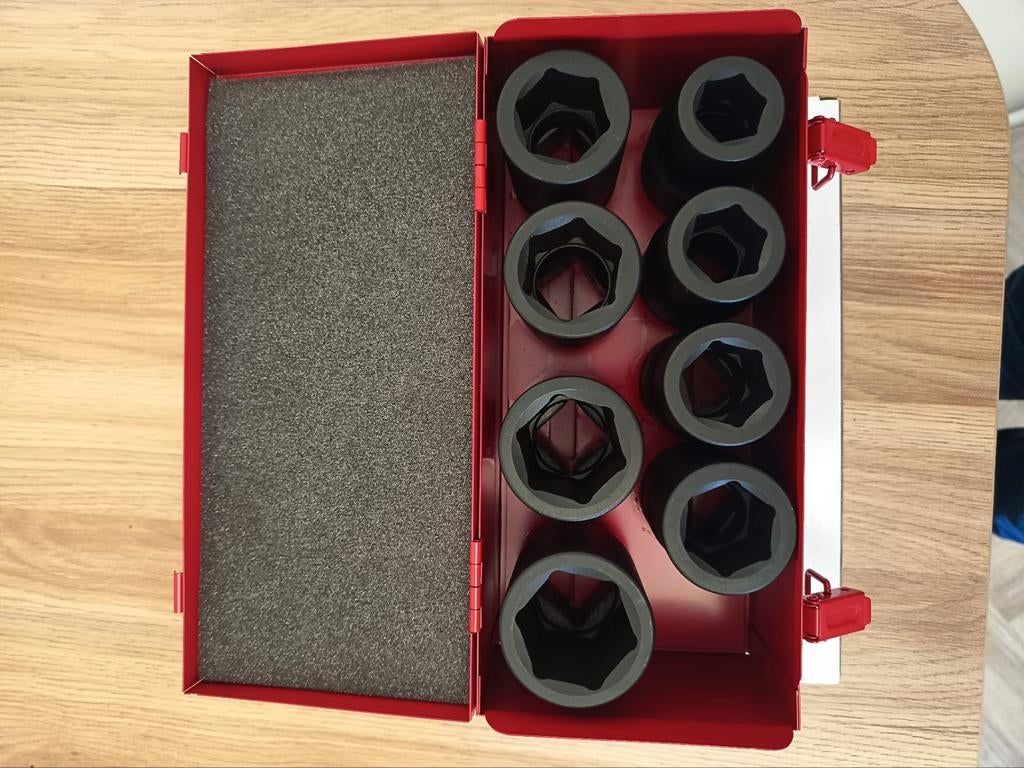 Coffret longue douilles SAM, Enlèvement