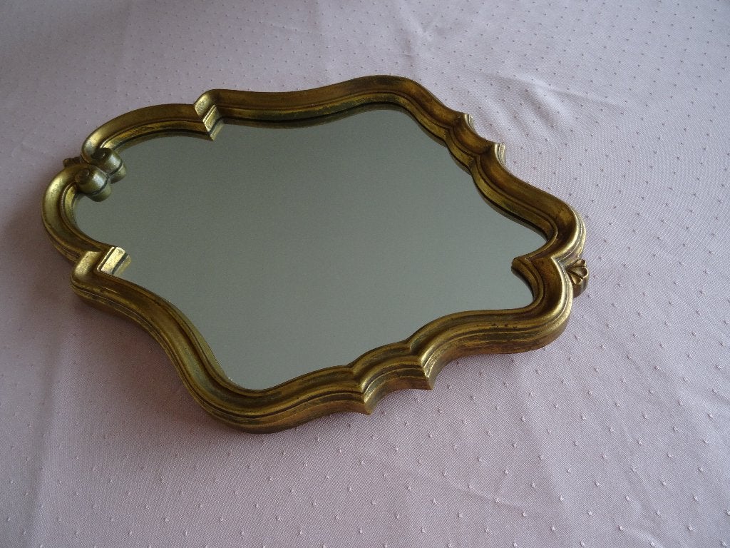 WANDSPIEGEL ANTIEK, Ophalen, Overige vormen, Minder dan 50 cm, Minder dan 100 cm