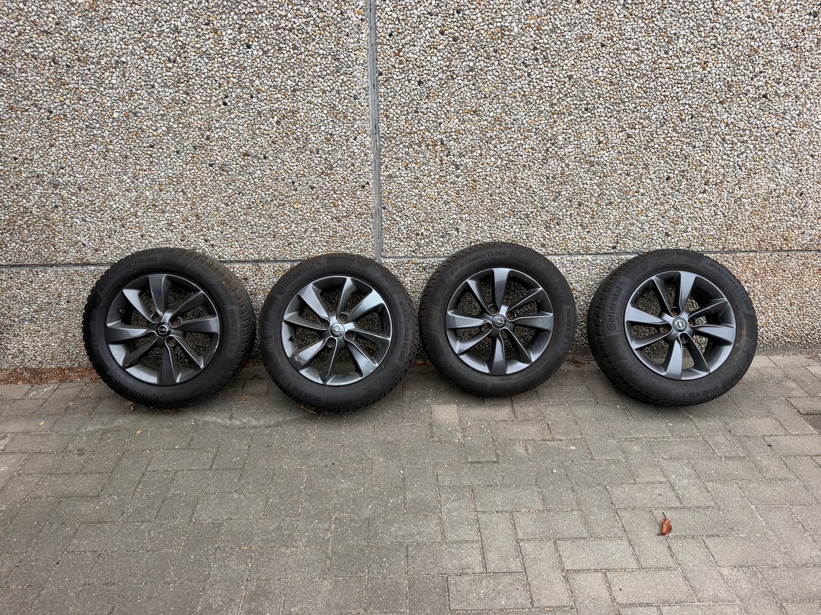 Originele Opel corsa winterwielen, 15 pouces, Pneus et Jantes, Pneus hiver, Véhicule de tourisme