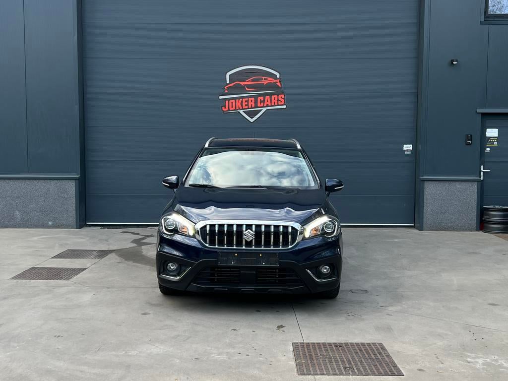 Suzuki SX4 S-Cross 1.0 Turbo Boosterjet Automaat, Auto's, Automaat, Stof, Blauw, 988 cc