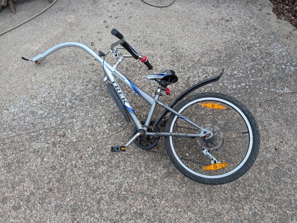 Trek Mountain Train aanhangfiets / meefiets (20 inch), Pliable, 20 à 40 kg, Enlèvement, Utilisé