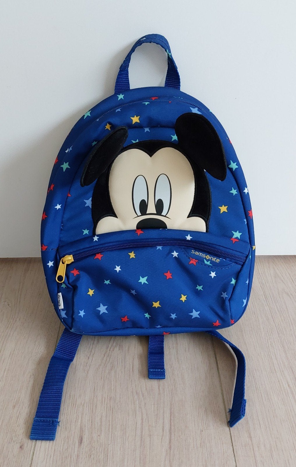 Samsonite Disney Mickey Kinder Rugzak Blauw Sterrenpatroon, Ophalen, Zo goed als nieuw, Blauw, Rugtas