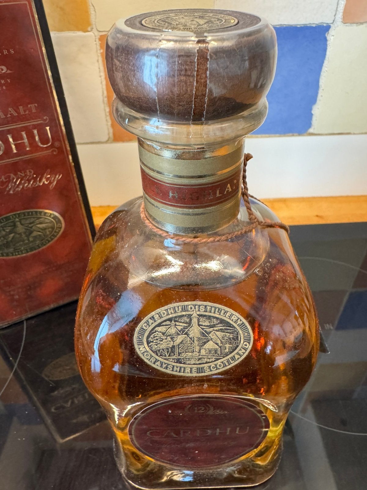 Cardhu 12 ans Single Malt Scotch Whisky 75cl + boite, Collections, Enlèvement ou Envoi, Comme neuf