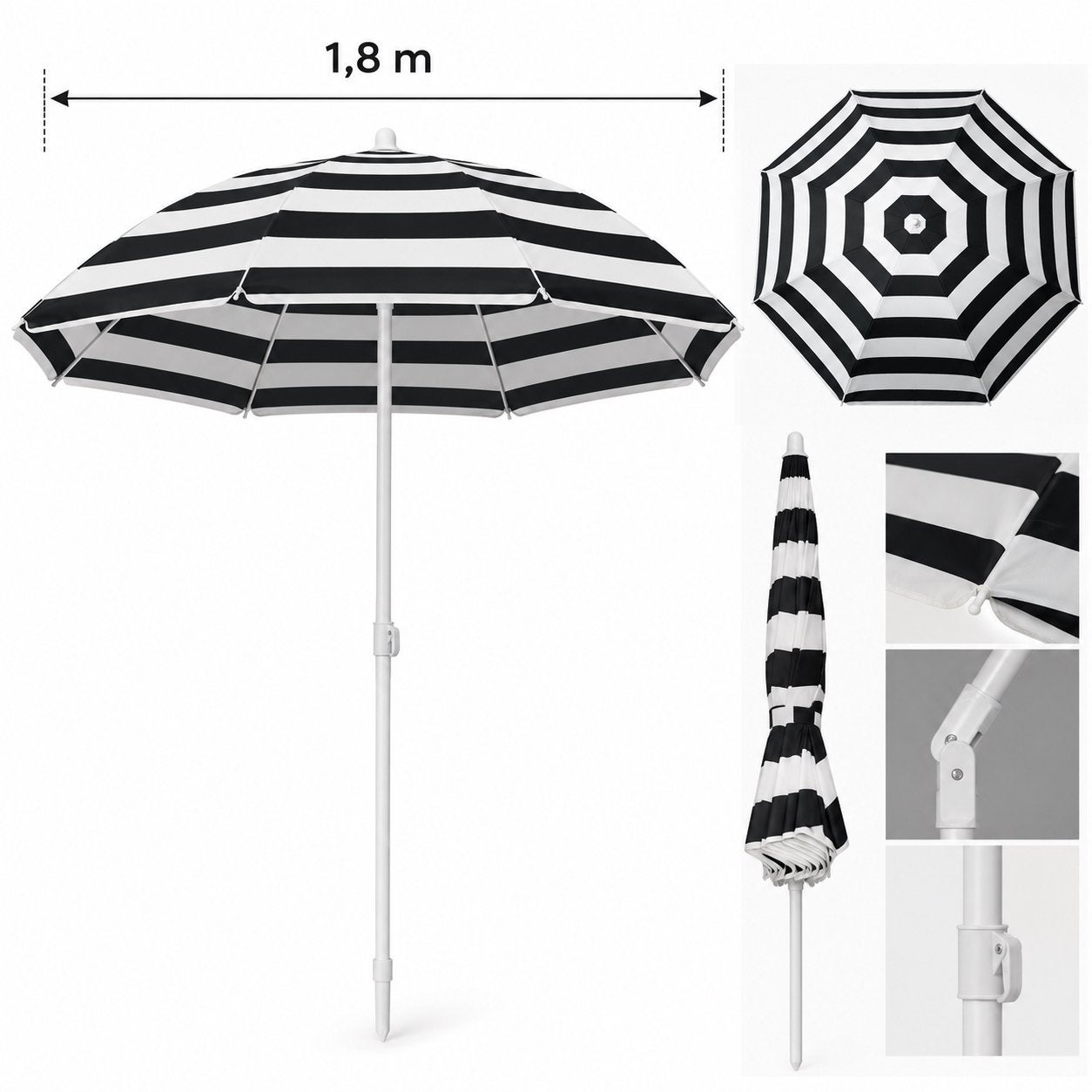 Parasol in zeer goede staat, Ophalen, Zo goed als nieuw