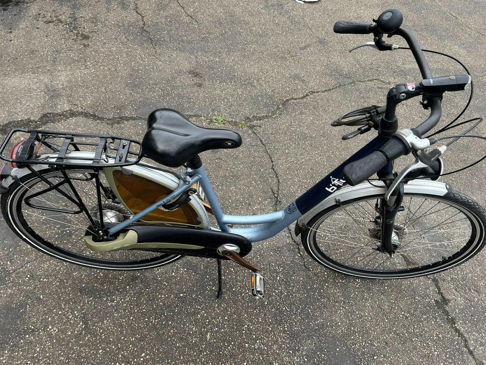 Damesfiets B-twin, Fietsen en Brommers, Ophalen, Zo goed als nieuw