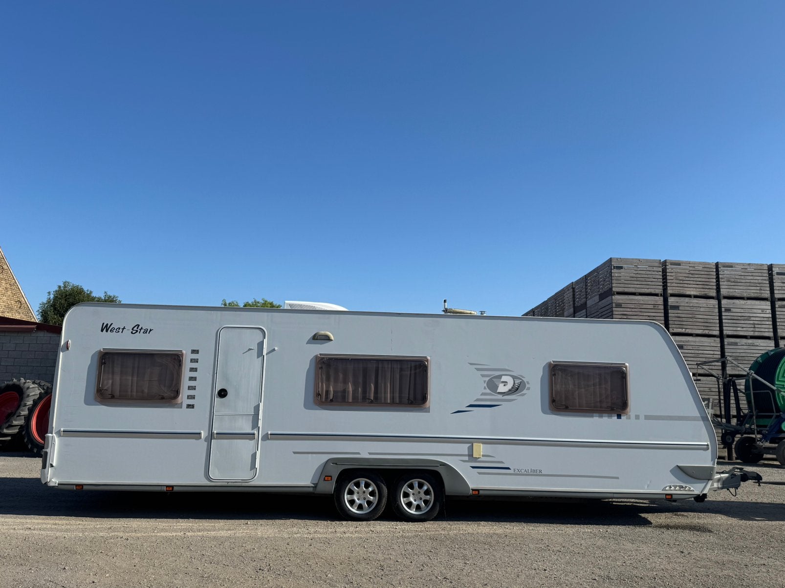 Dethleffs West-Star excaliber caravan te koop, Caravans en Kamperen, Caravans, Overige merken, Rondzit, Tot en met 2, Particulier