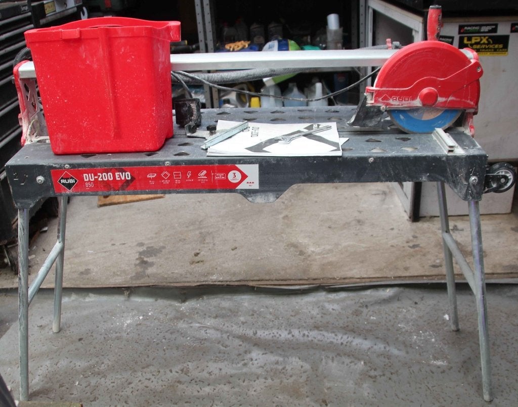Coupe Carrelages RUBI EVO 200/850, Bricolage & Construction, Enlèvement, Utilisé