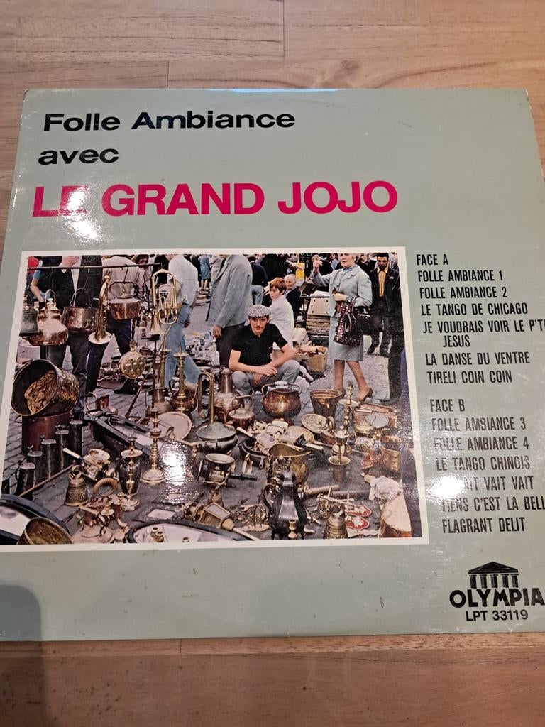 Lp Le grand Jojo, CD & DVD, Enlèvement ou Envoi, Utilisé, 12 pouces