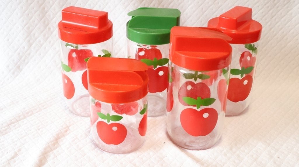 Vintage Henkel bokalen appel, Ophalen of Verzenden