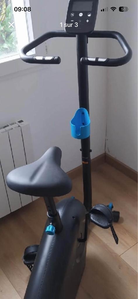 Vélo appartement, Sport en Fitness, Fitnessapparatuur, Ophalen, Gebruikt, Metaal, Benen