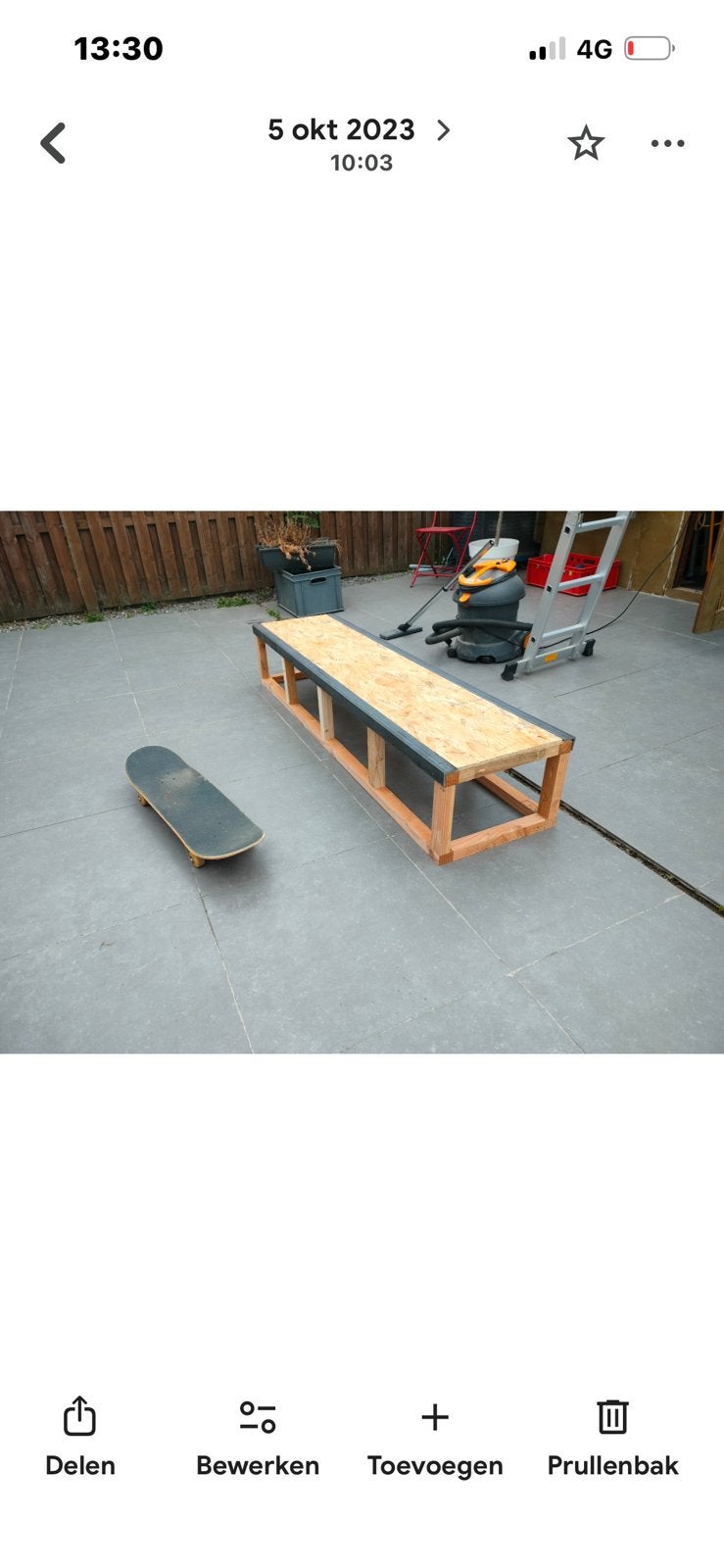 Skateramp, Enlèvement, Comme neuf