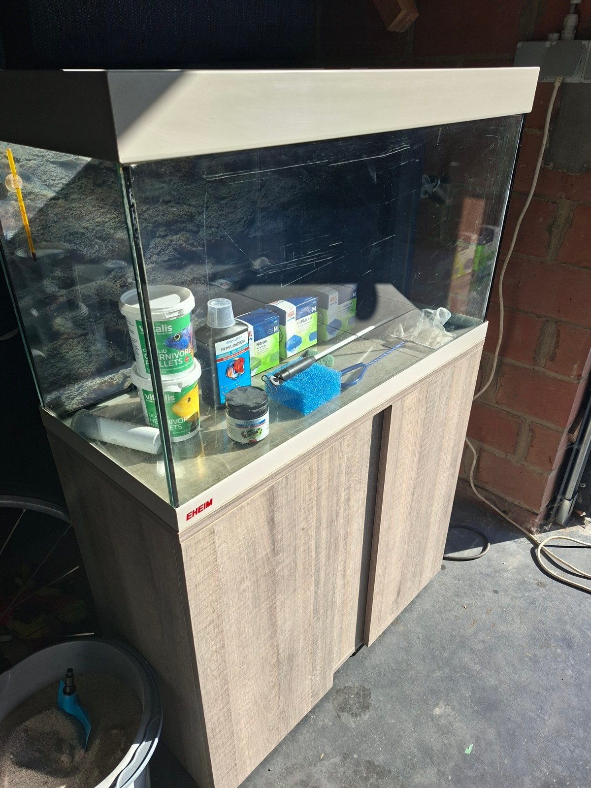 aquarium eheim + meubel, Dieren en Toebehoren, Ophalen, Pomp, Filter, Eheim