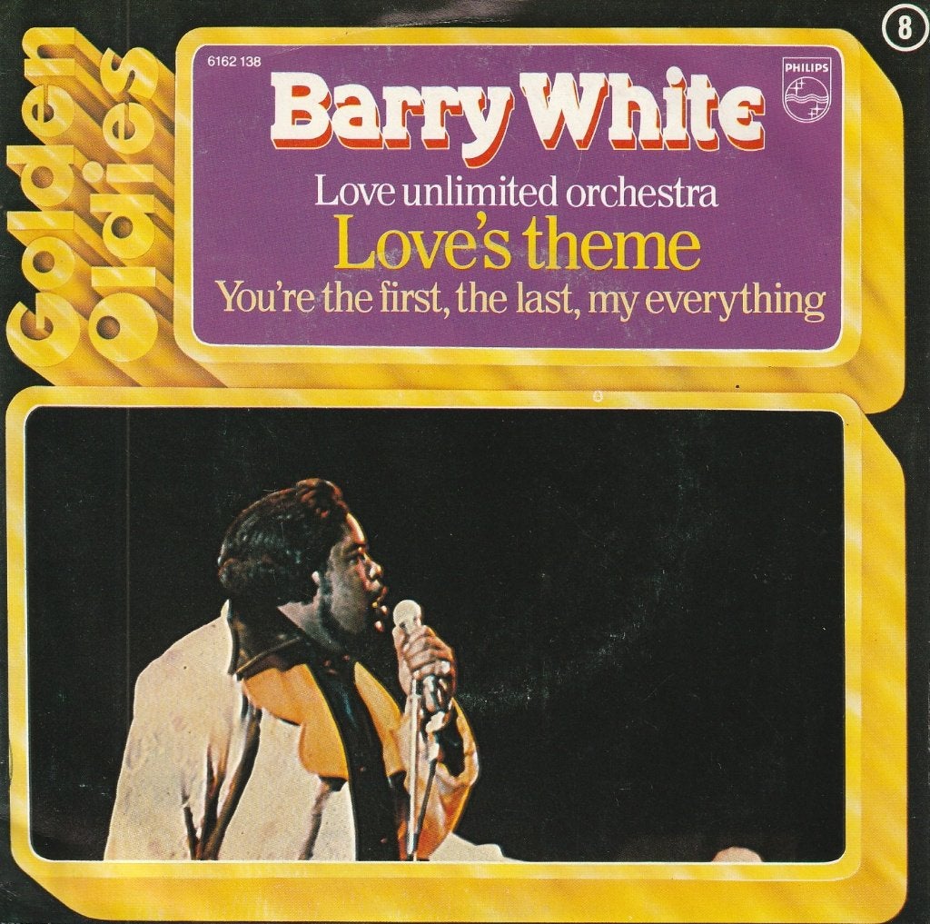 Barry White/Love Unlimited - Love's theme + You're the first, Verzenden, 7 inch, Zo goed als nieuw, Fotohoes
