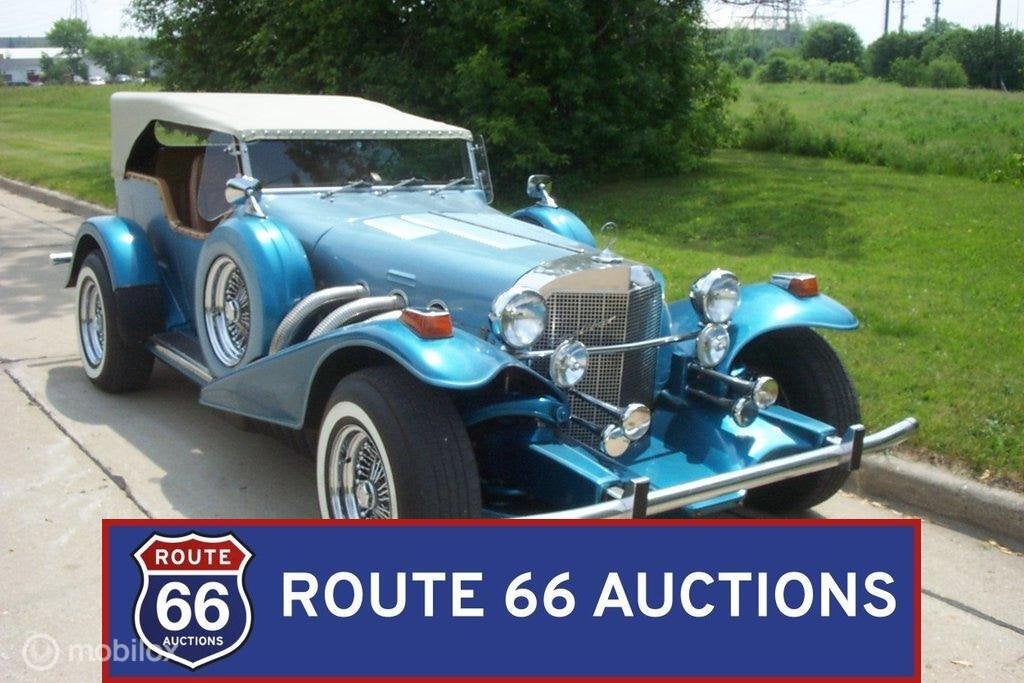 Excalibur Phaeton Series III | 1977 | Route 66 Auctions, Autres marques, Achat, Entreprise, Boîte manuelle