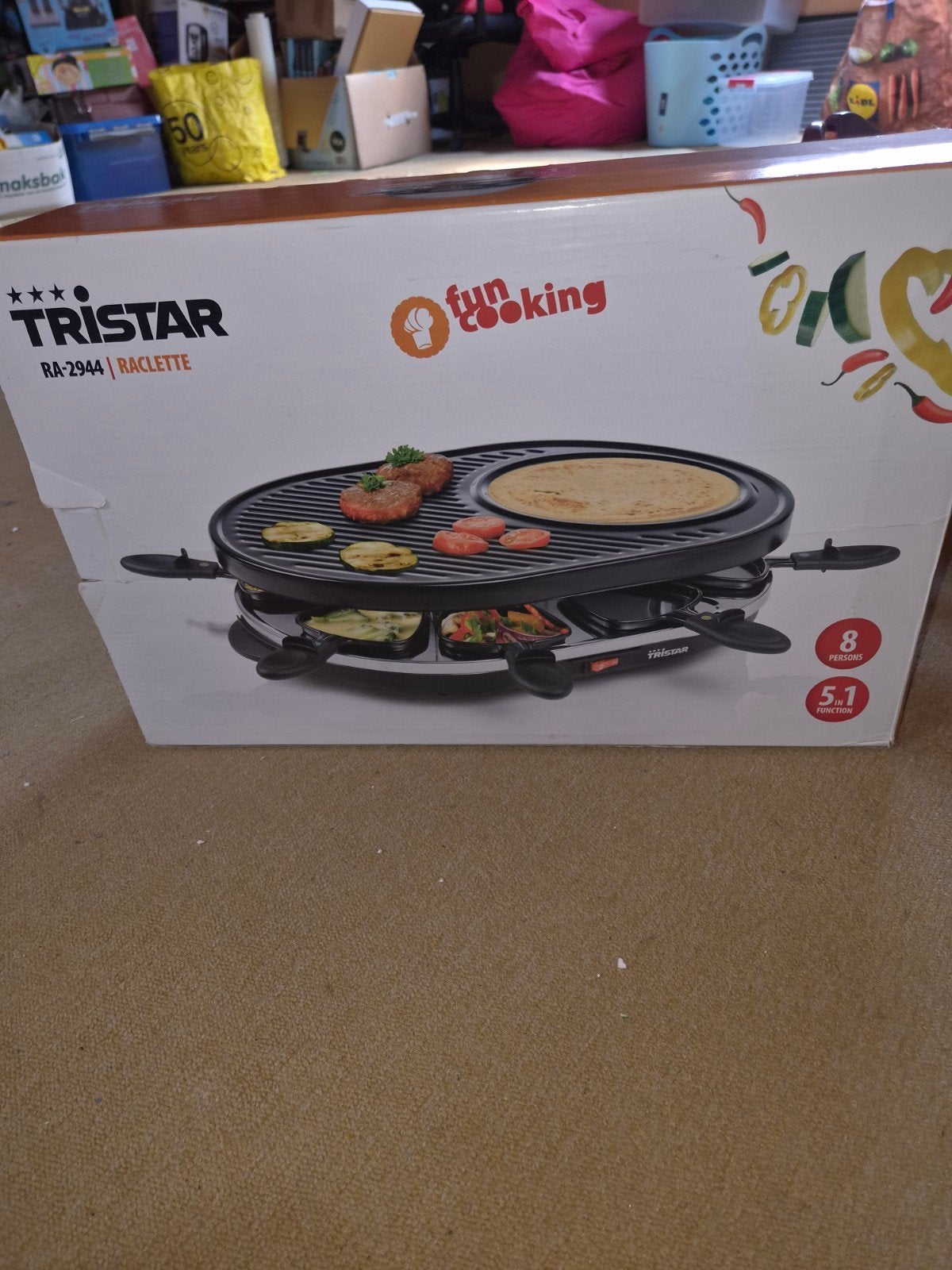 Tristar RA-2944AH, Ophalen, Gebruikt, 8 personen of meer