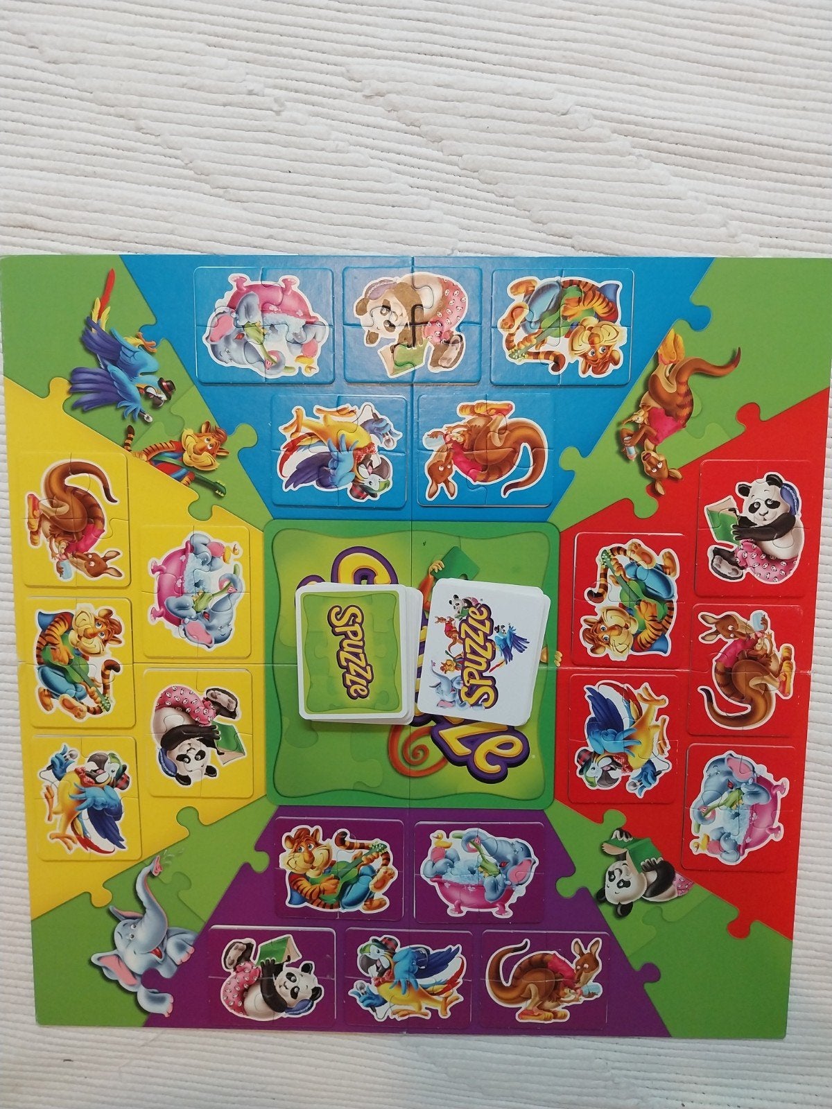 Spuzzle (spel) 4+ jaar, 1 ou 2 joueurs, Enlèvement, Utilisé
