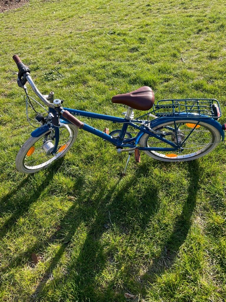 Fiets Elops Blauw, Enlèvement, Utilisé, 20 pouces, Elops ( Decathlon )