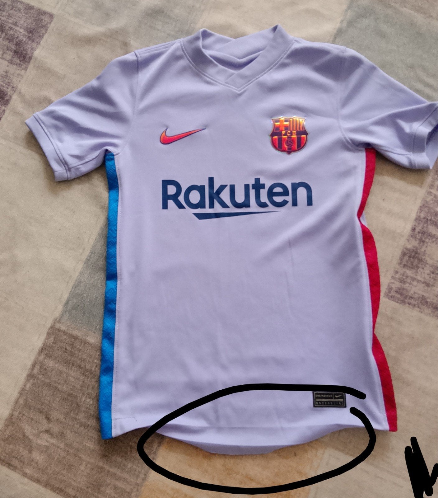 FC Barcelona T-shirt, Ophalen, Shirt
