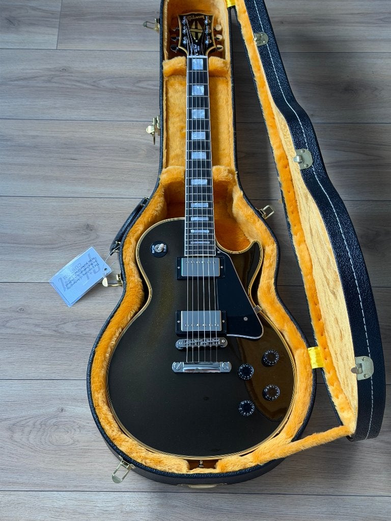 Gibson Les Paul Custom Charcoal Metallic Gloss CH RARE, Musique & Instruments, Instruments à corde | Guitares | Électriques, Enlèvement ou Envoi