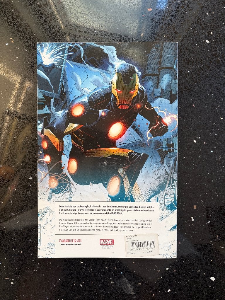 Marvel iron-Man comic strip, Ophalen, Zo goed als nieuw