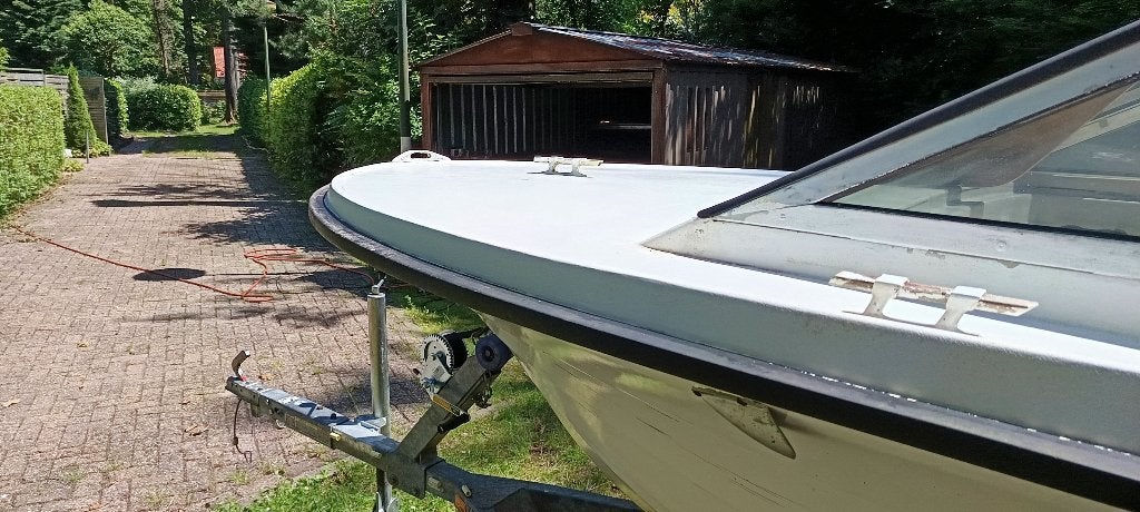 Projectboot traagvaren zonder vaarbewijs, Watersport en Boten, Ophalen, Gebruikt, Tot 10 pk, Viertaktmotor