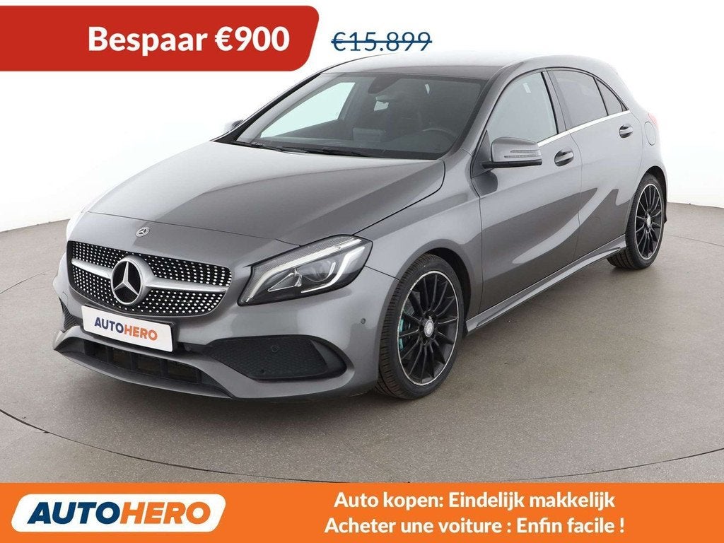 Mercedes-Benz A-Klasse 180 A 180 BlueEfficiency AMG Sport, Autos, Achat, 1370 kg, Noir, 5 portes