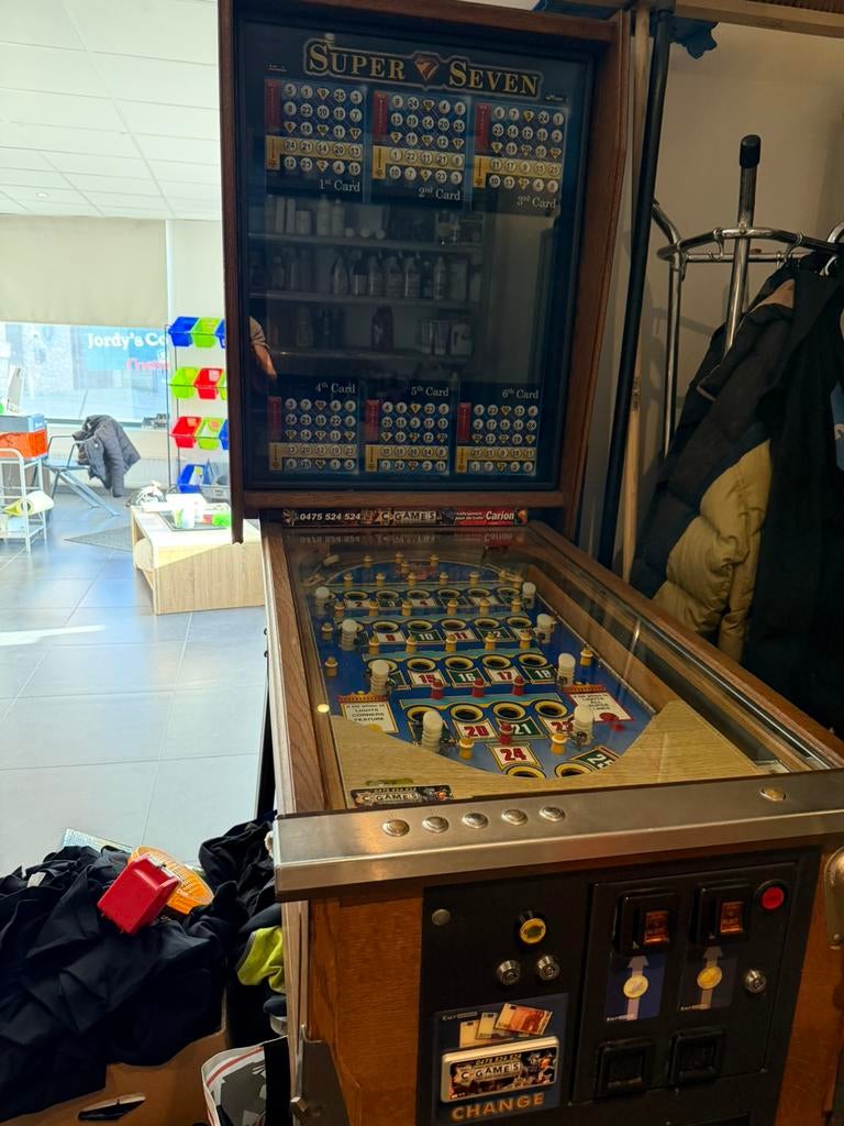 Bingo super 7, Enlèvement, Avec clés