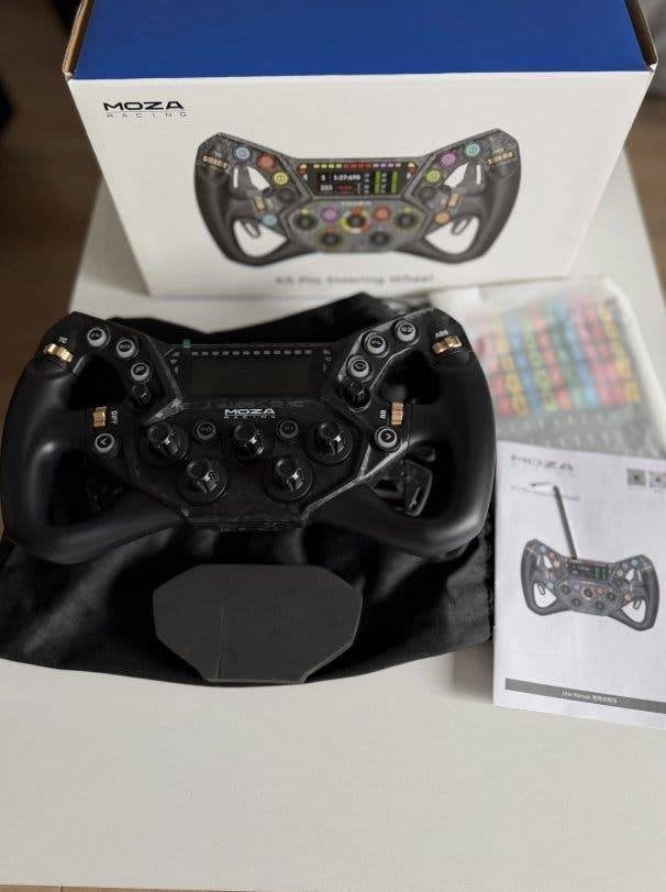 MOZA Racing KS Pro Steering Wheel, Computers en Software, Joysticks, Ophalen of Verzenden, Zo goed als nieuw, Moza Racing