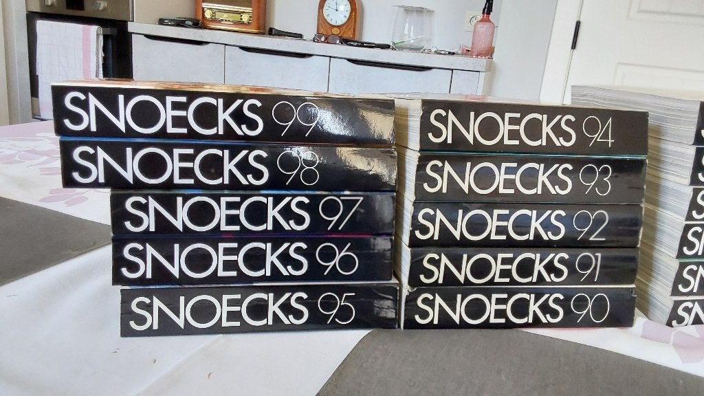 Snoecks boeken van 1990 tot 2011, Boeken, Ophalen, Zo goed als nieuw