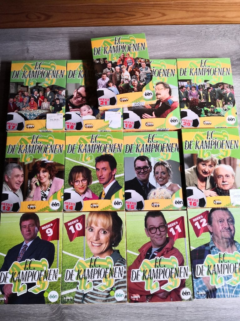 FC de Kampioenen dvd boxen pakket, Ophalen