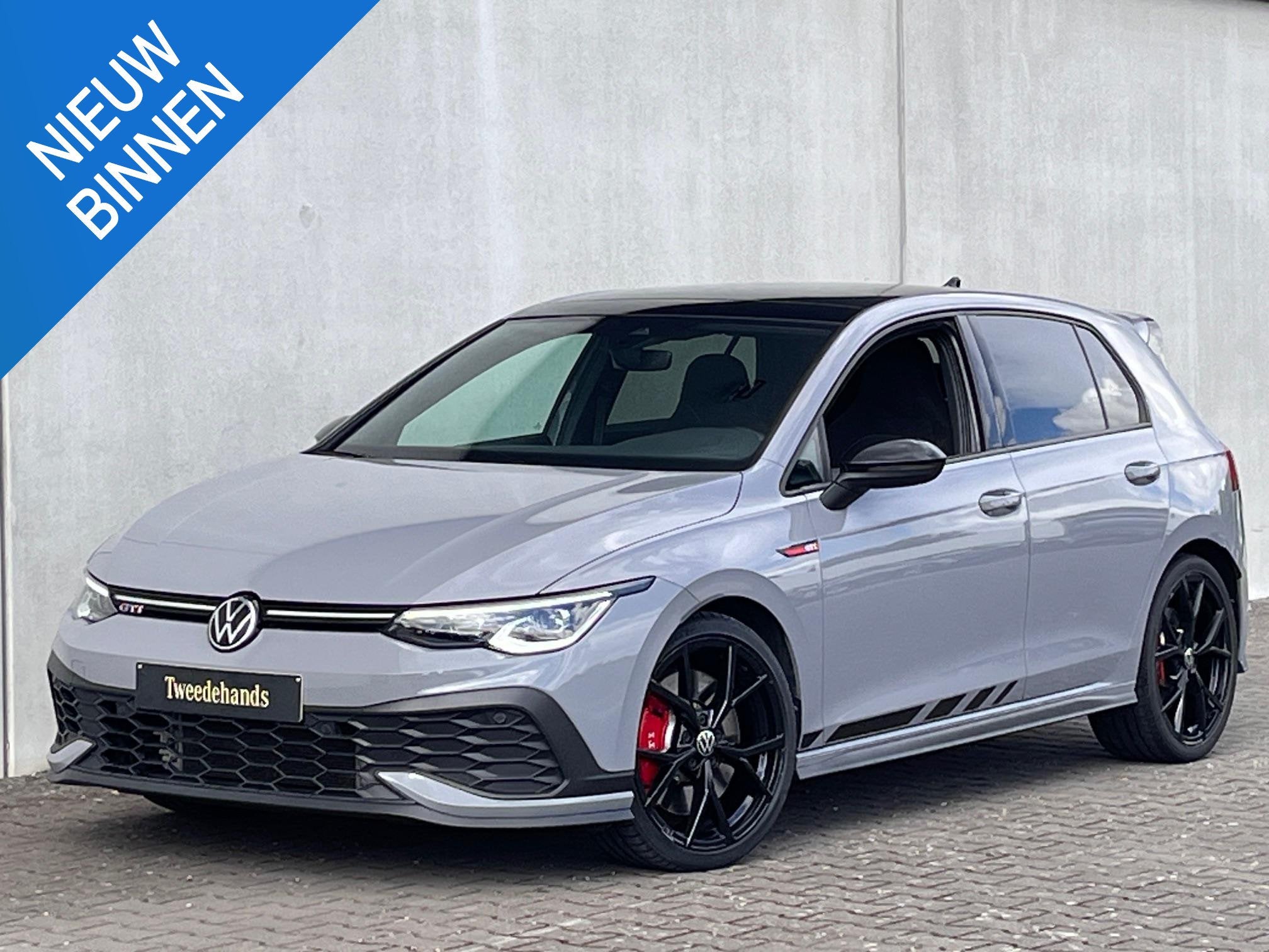 Volkswagen Golf VIII 2.0 TSI 221kW GTI "Clubsport" DSG, Autos, Volkswagen, Argent ou Gris, Euro 6, Noir, 5 portes